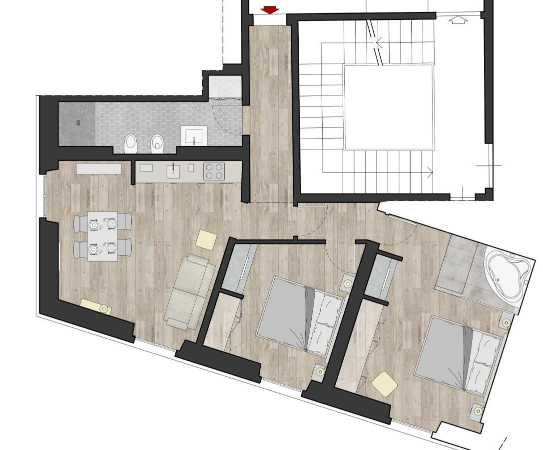 Cherubini Palace Thematic Apartment Florencia Exterior foto